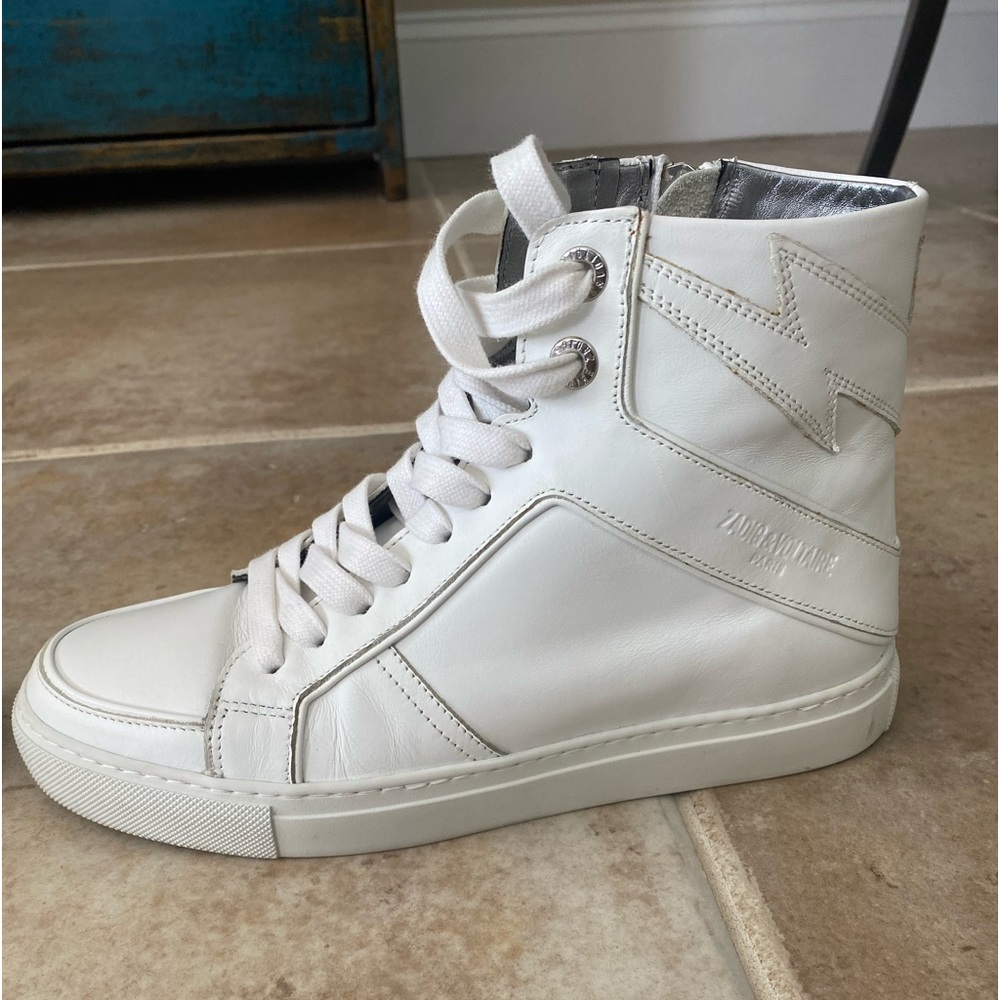 Zadig & Voltaire bolt high tops - like new worn twice !